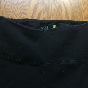 High waisted Lysse black jeggings